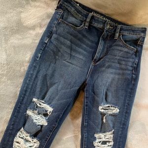 American eagle ripped jeans